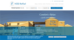 Desktop Screenshot of hotelraffael.com